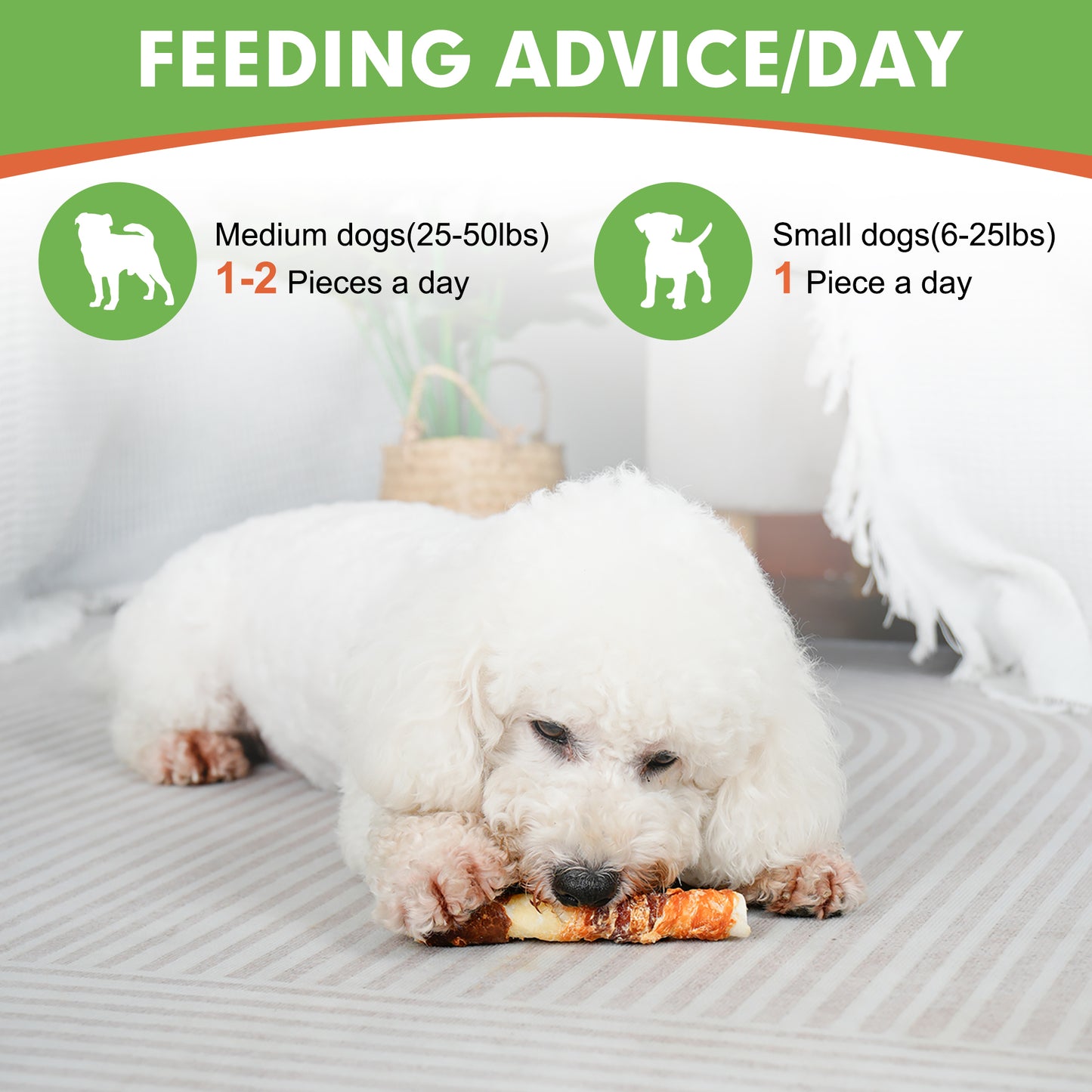 Medium Dogs &  Chicken Liver Duck and Chicken Wrapped Rawhide Sticks - MON2SUN