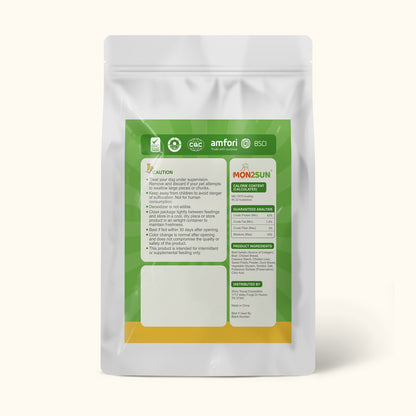 MON2SUN Dog Treats, 5 Inch Triple Flavor Collagen Sticks with Beef