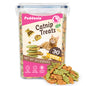 Puddonio Catnip Biscuit Chicken & Salmon Flavor Cat Treats