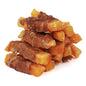 Chicken Wrapped Sweet Potato Dog Treats, Rawhide Free High Protein Easy to Digest Chews for Weight Management