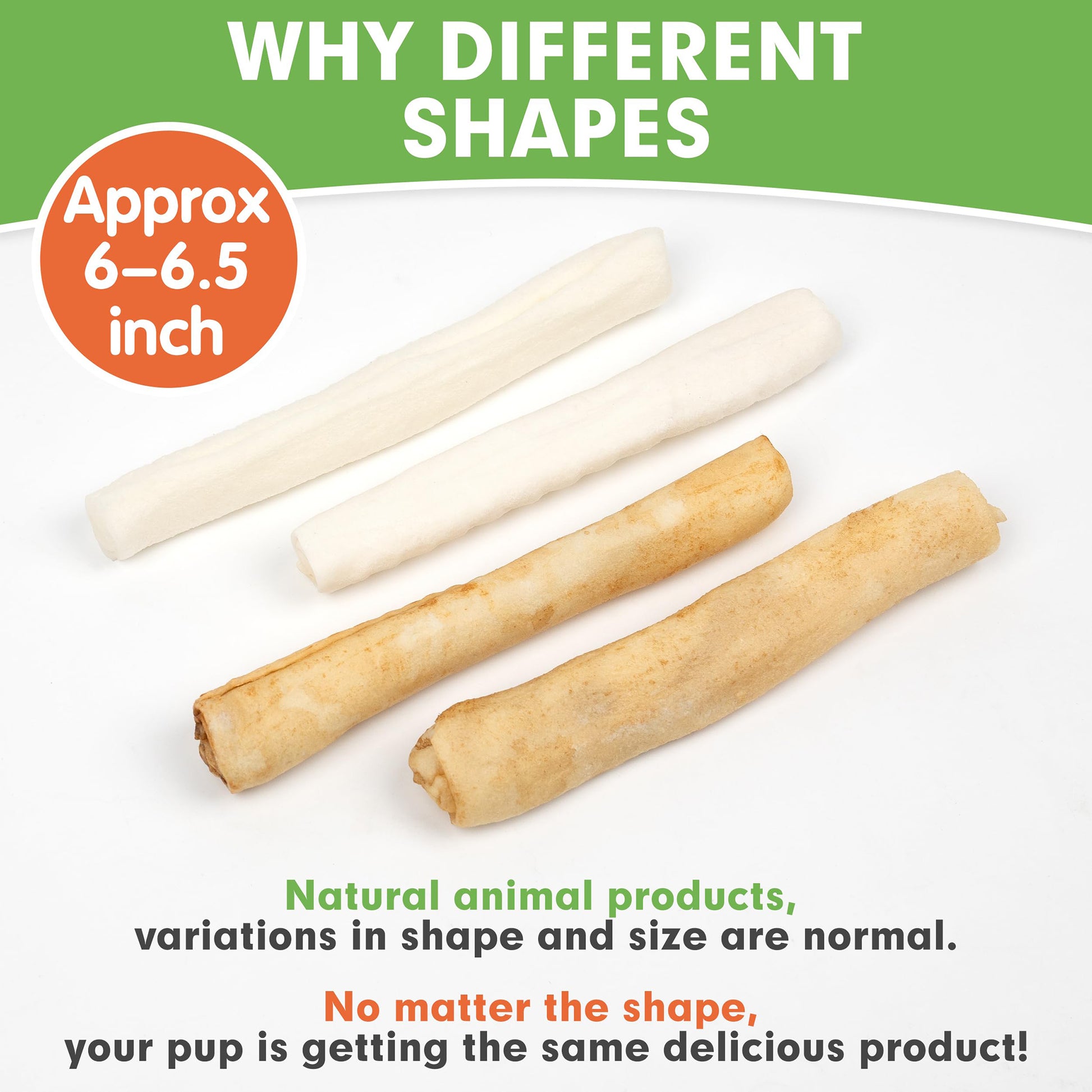 Puppy Small Dogs & Rawhide Rolls - MON2SUN