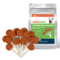 Lollipop Dog Treats, 4.5 Inch Chicken and Egg with Rawhide Twist Sticks, Healthy and Teeth Cleaning Snacks for Small Dogs - MON2SUN