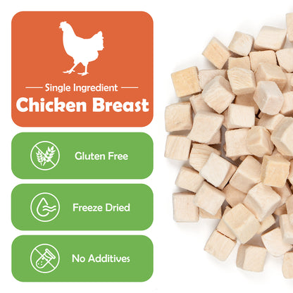 MON2SUN Chicken Freeze Dried Dog Treats, 7 oz