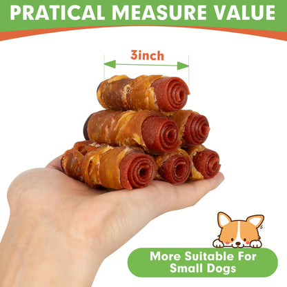 Small Dogs & Chicken Wrapped Duck and Beef Rolls - MON2SUN