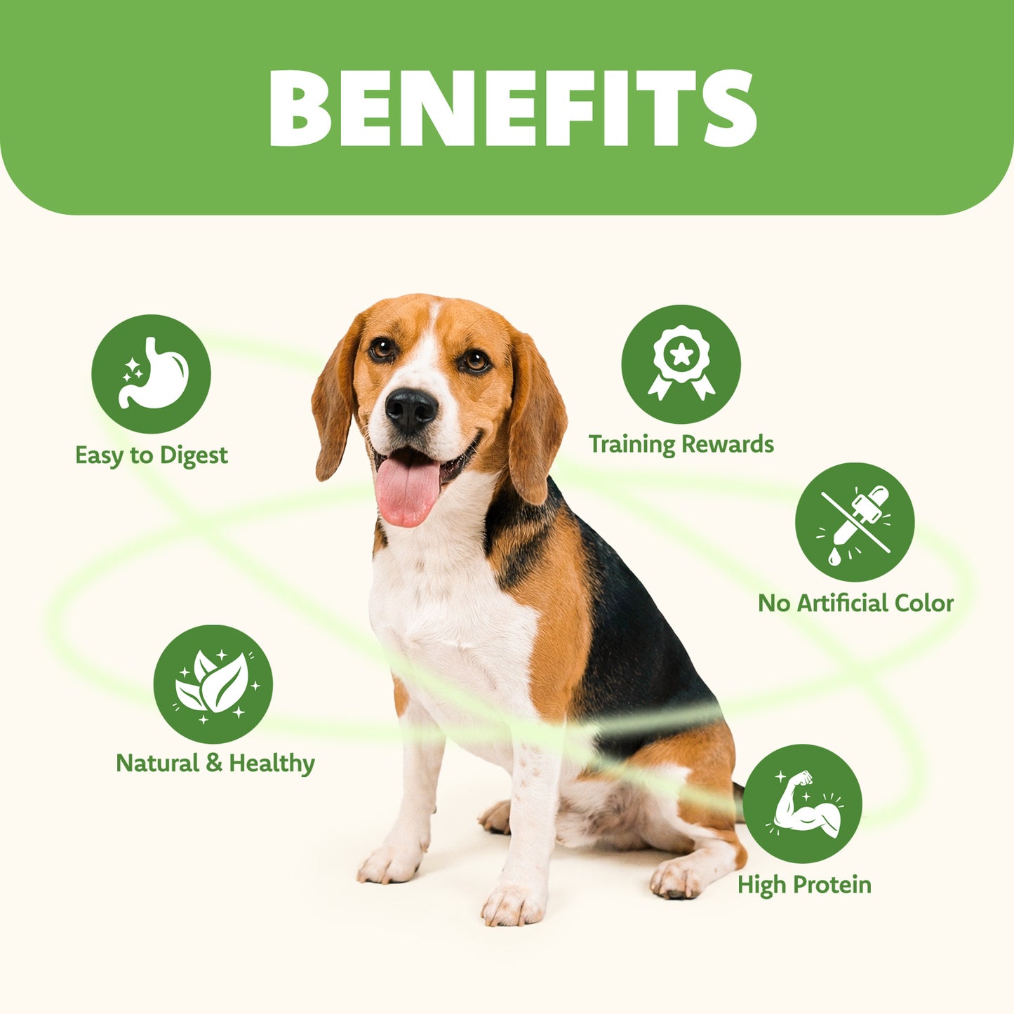 High Protein Rawhide Free Duck and Sweet Potato Soft Chew Dog Treats