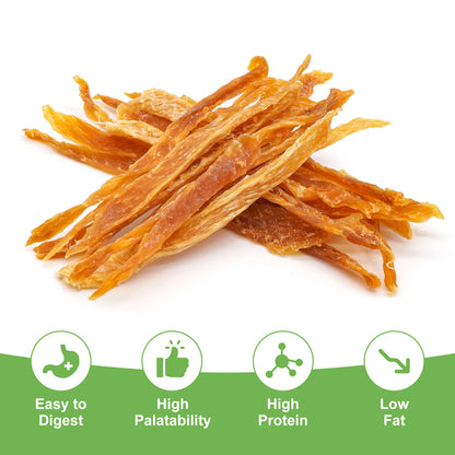MON2SUN Chicken Jerky Strips Small Dog Treats, 10.1 oz
