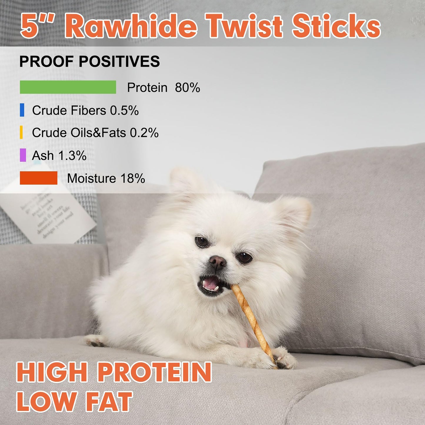 Puppy Small Dogs & Rawhide Twist Sticks Chicken Flavor - MON2SUN