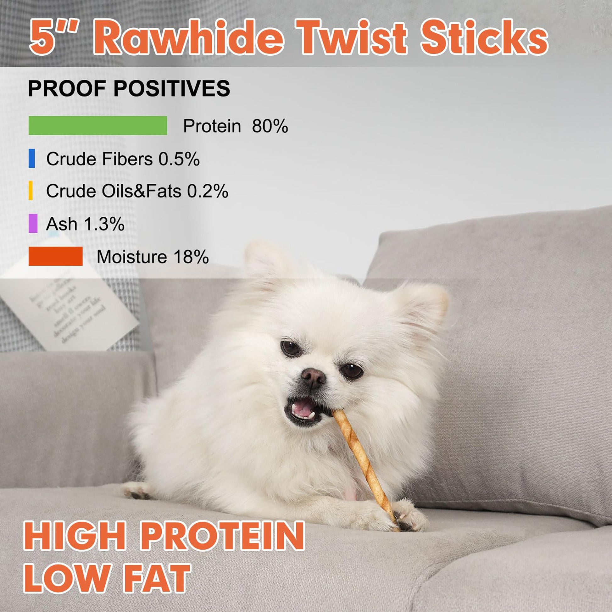 Puppy Small Dogs & Rawhide Twist Sticks Chicken Flavor - MON2SUN