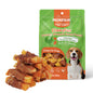 Dog Treats Rawhide Free Chicken Wrapped Sweet Potato Snacks, Gluten & Grain Free, Treats for Puppy and Small Dogs